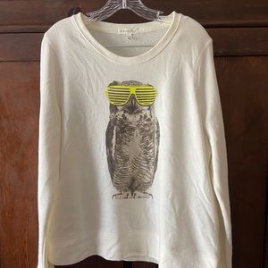 Aeropostale XL beige sweatshirt with owl 🦉